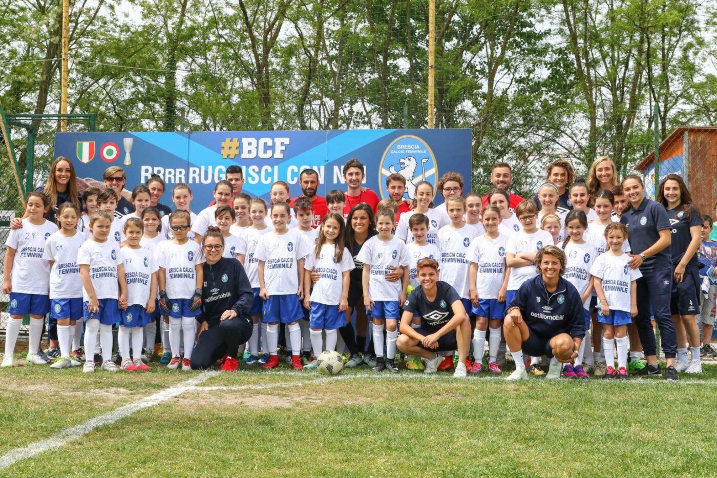 Brescia Calcio Femminile, al Club Azzurri un Open Day da ricordare