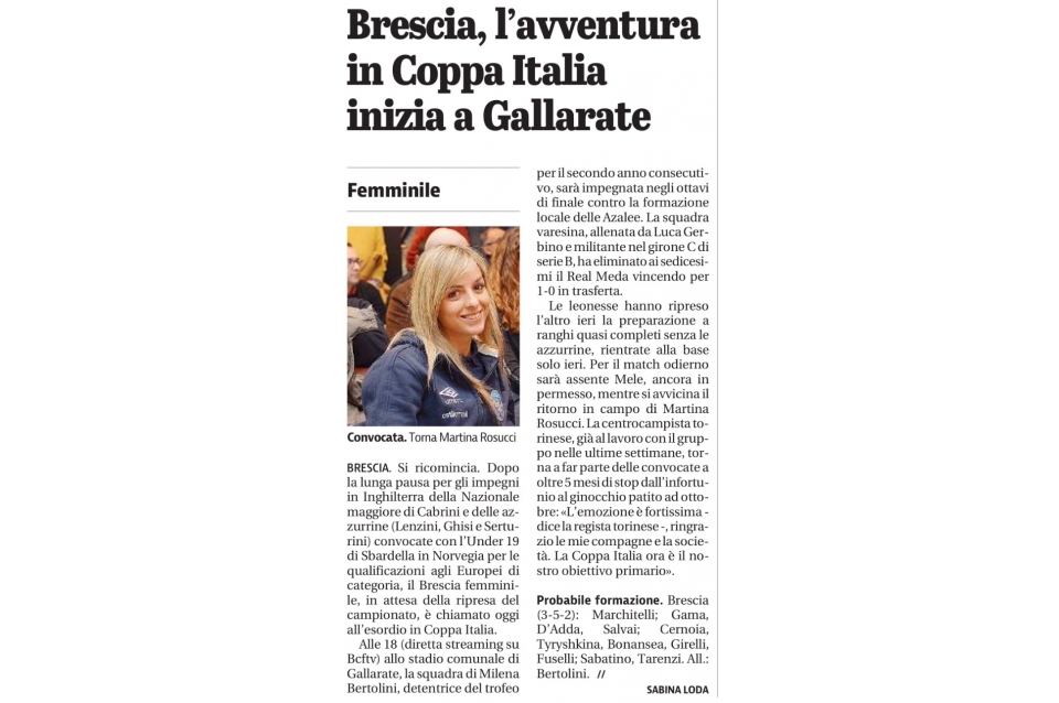 Giornale di Brescia – 12/04/2017