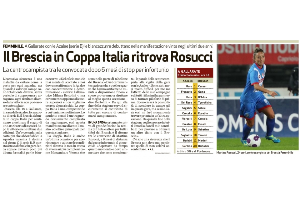 Bresciaoggi – 12/04/2017