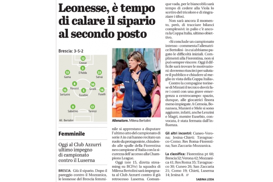 Giornale di Brescia – 13/05/2017