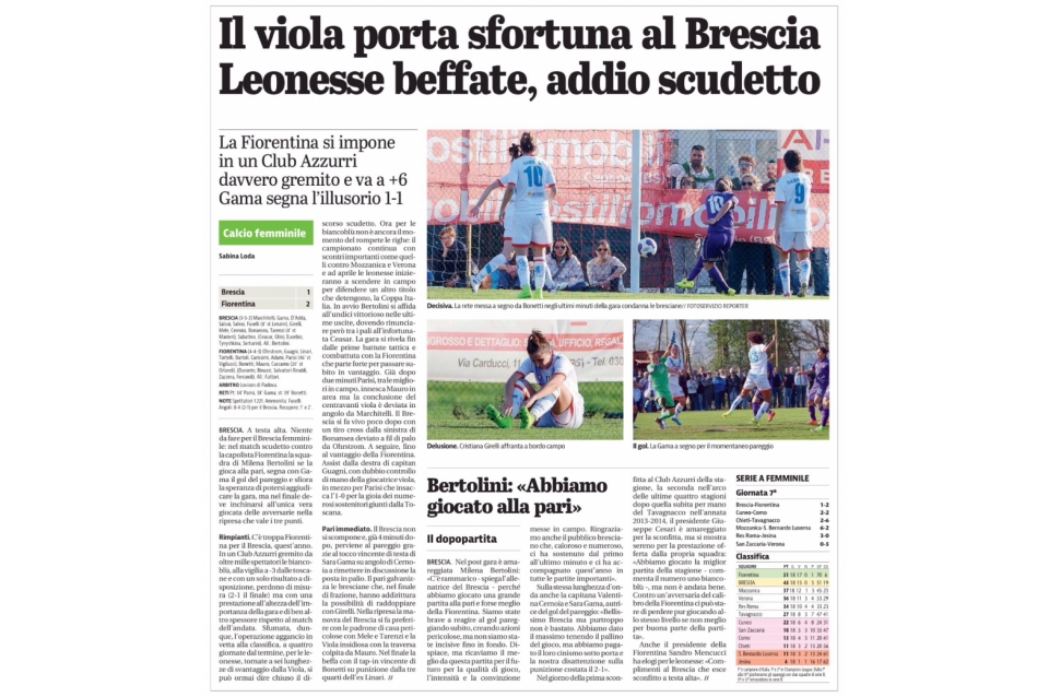 Giornale di Brescia – 26/03/2017