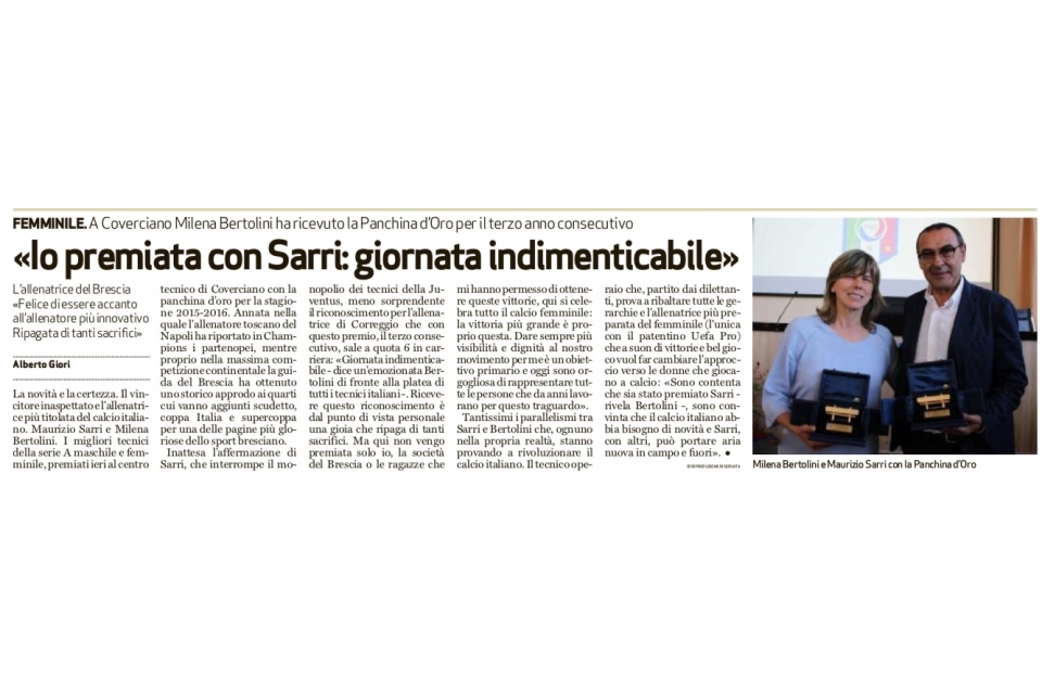 Bresciaoggi – 28/03/2017