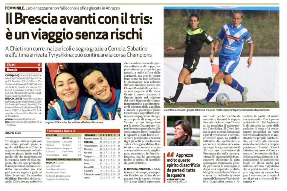 <a href="https://www.bresciacalciofemminile.it/bresciaoggi-29012017/" aria-label="Leggi di più su Bresciaoggi – 29/01/2017">Bresciaoggi – 29/01/2017</a>