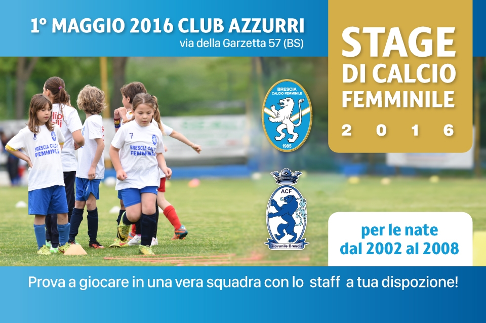 STAGE DI CALCIO FEMMINILE 2016