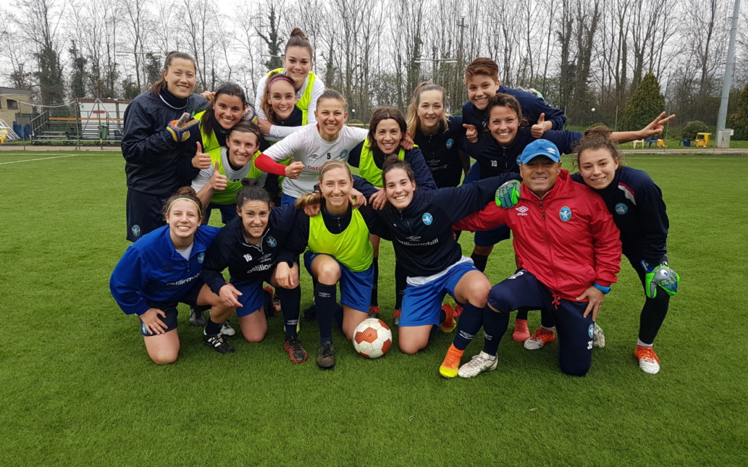 Brescia Calcio Femminile, ultimo allenamento prima delle vacanze pasquali