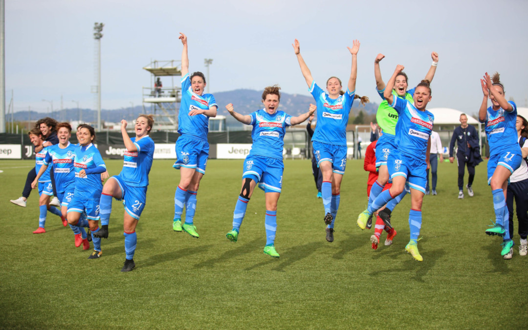 Trionfo Brescia CF a Vinovo, la Juve domata in casa per 2-1