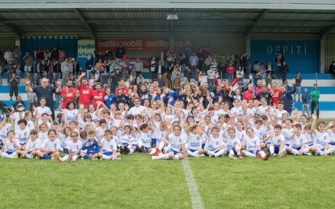 Brescia Calcio Femminile, al Club Azzurri un Open Day da ricordare