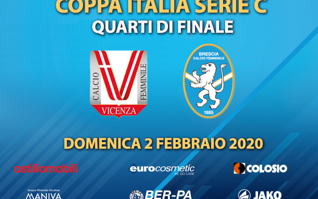 Coppa Italia Serie C: ai quarti sarà Vicenza-Brescia