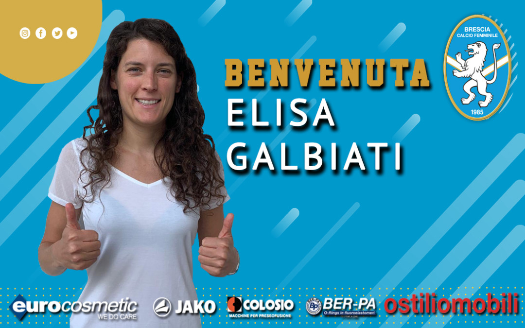 Elisa Galbiati veste il biancoblu
