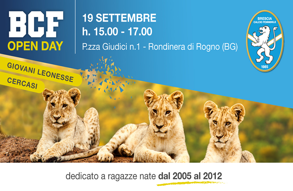 Tornano gli Open Day del BCF: il 19 settembre a Rogno