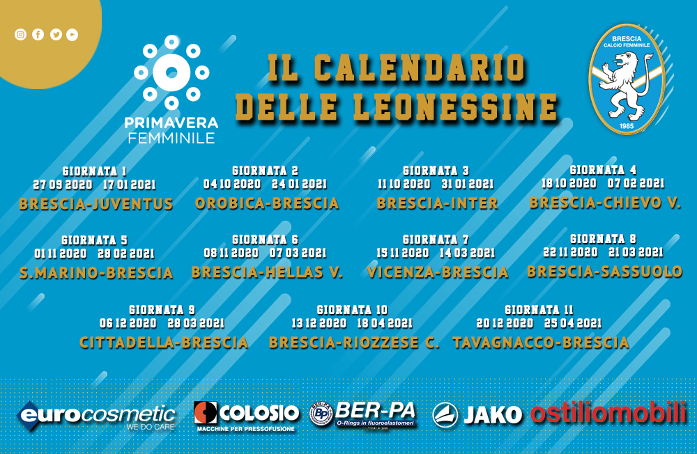 Campionato Primavera: il calendario delle Leonessine