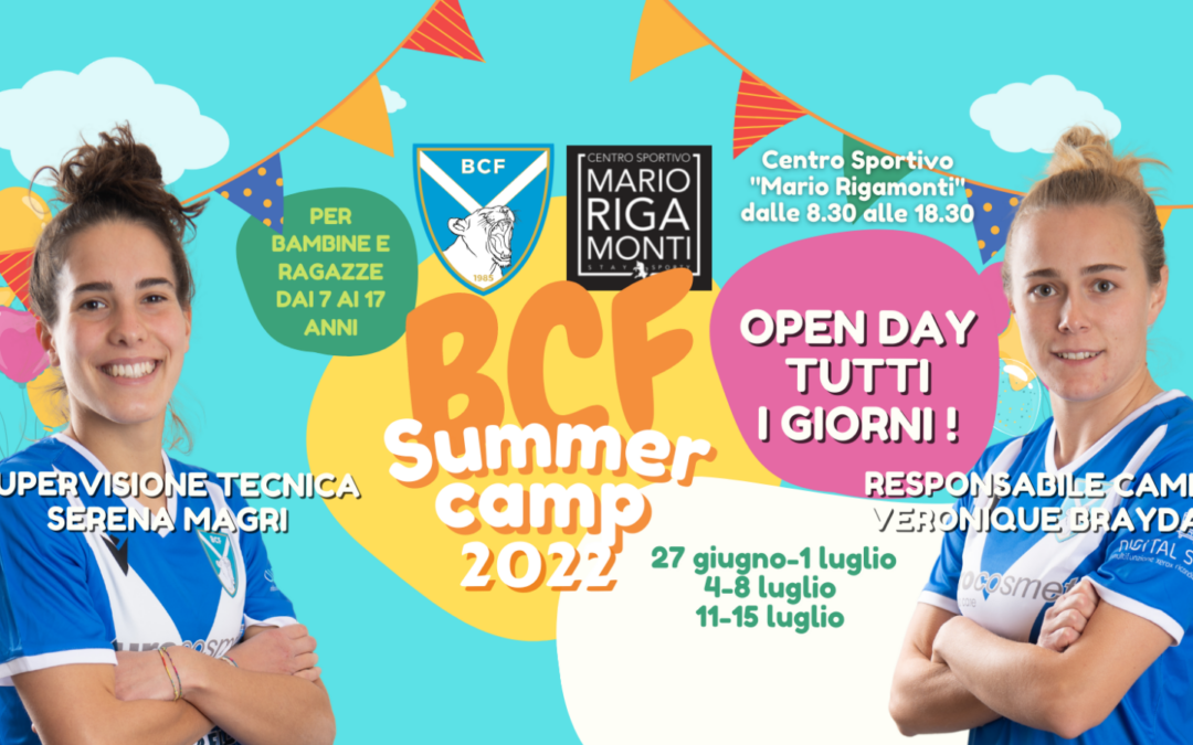 Tornano i Camp del BCF