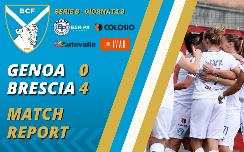 Genoa-Brescia 0-4: il Match Report