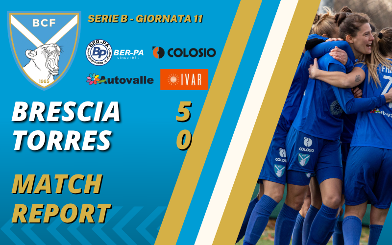 Brescia-Torres 5-0: il match report