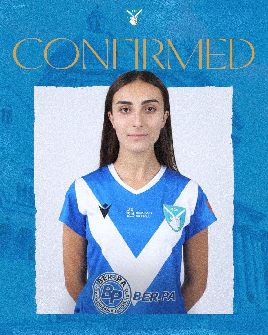 Giulia Lumina ancora con Brescia Calcio Femminile per la stagione 2023/2024