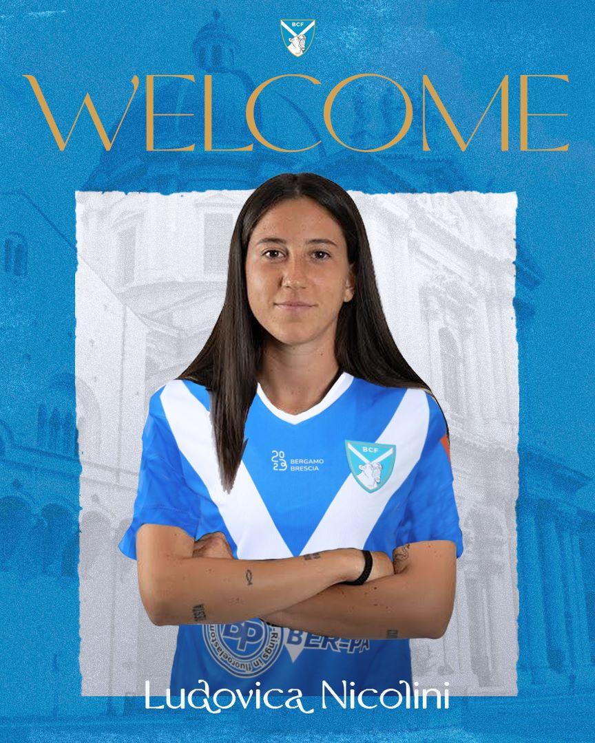 Ludovica Nicolini arriva al Brescia Calcio Femminile dal Parma Calcio