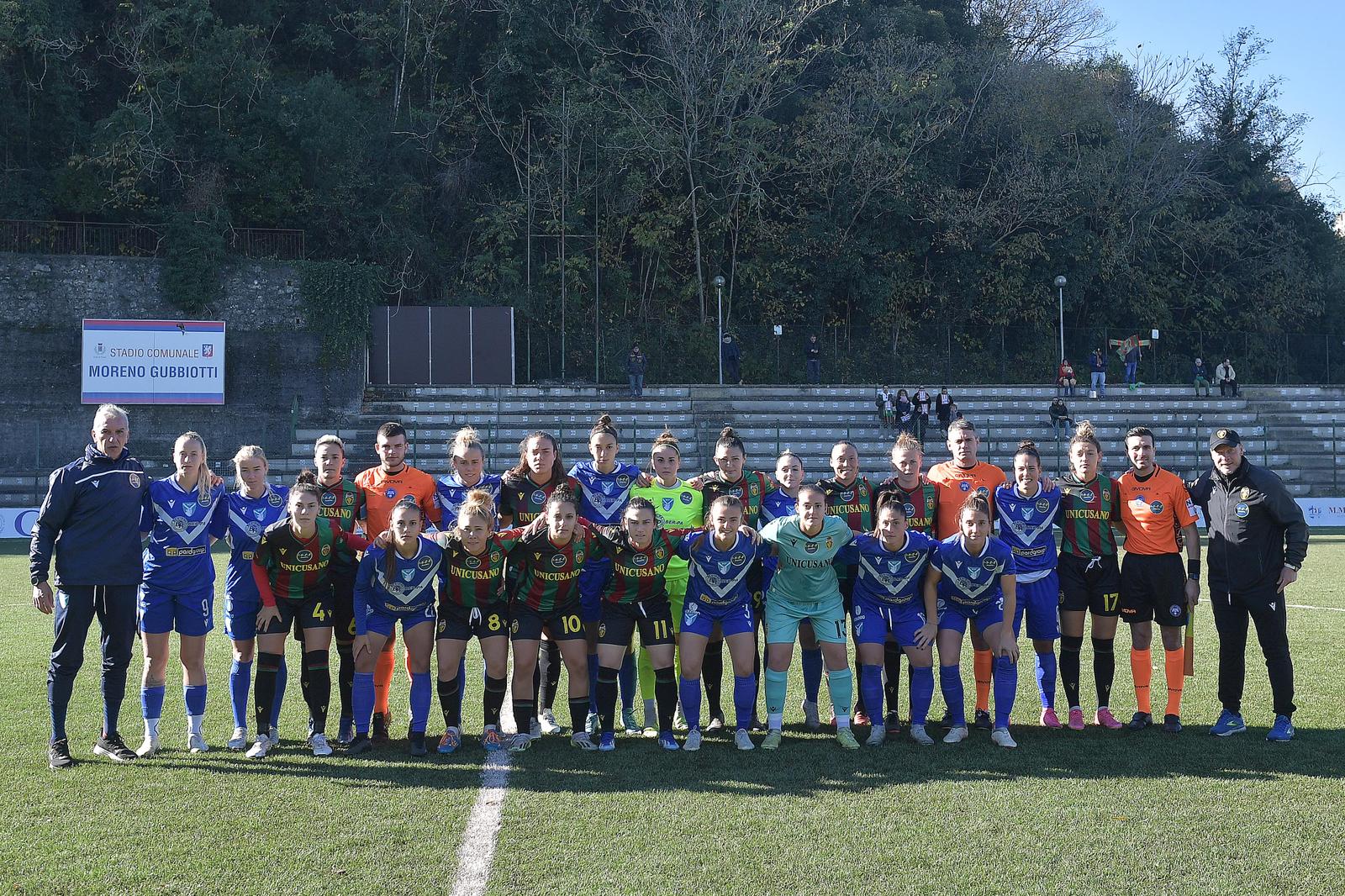 Ternana – Brescia 4 – 1, la Leonessa sconfitta torna da Narni a mani vuote