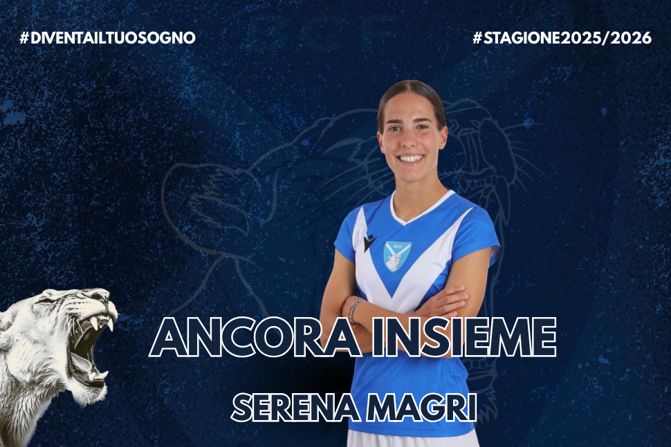 Dall’età di 9 anni sempre con gli stessi colori: Serena Magri alla 16esima stagione in biancazzurro