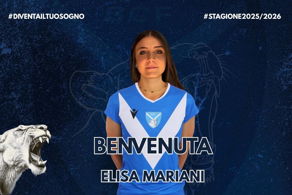 Brescia, a centrocampo arriva Elisa Mariani