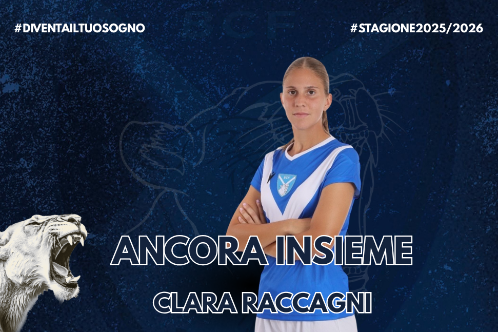Clara Raccagni e Bcf avanti insieme!